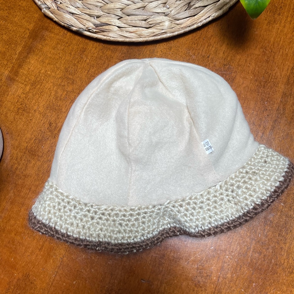 Vintage Looking Granny Boho Crochet Hat - Picture 4 of 5